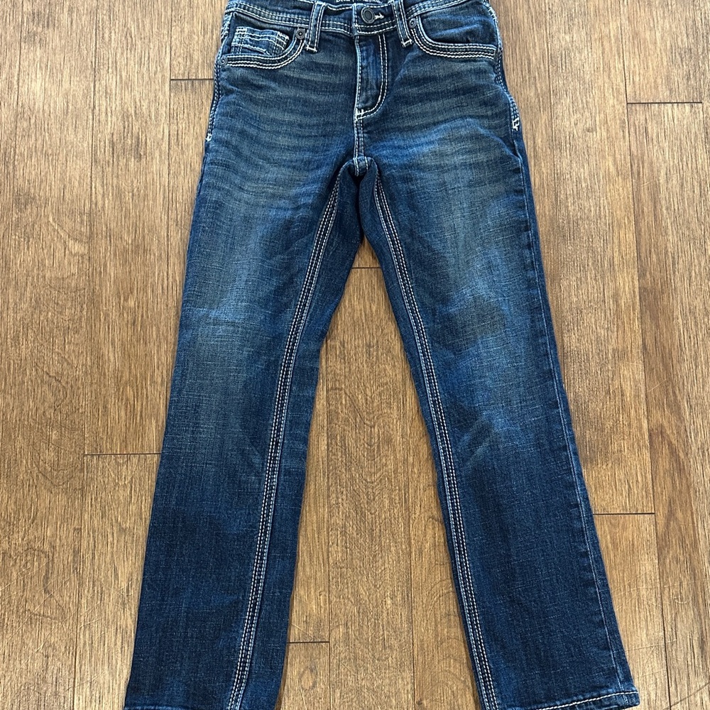 BKE Boy’s Conner Dark Blue Straight Jeans